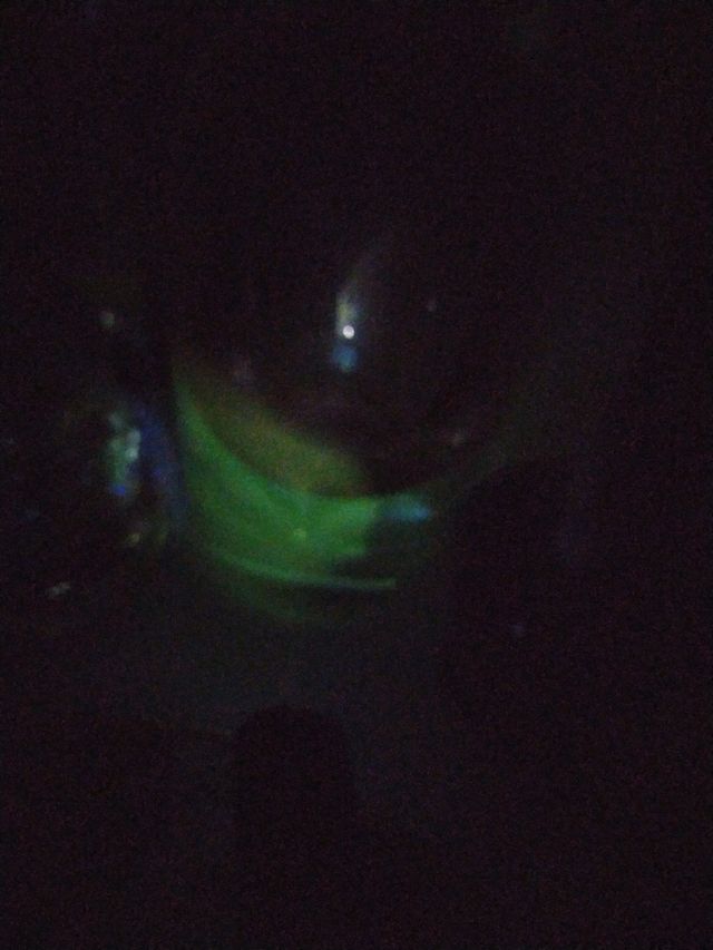 jarron de cristal Murano con uranio