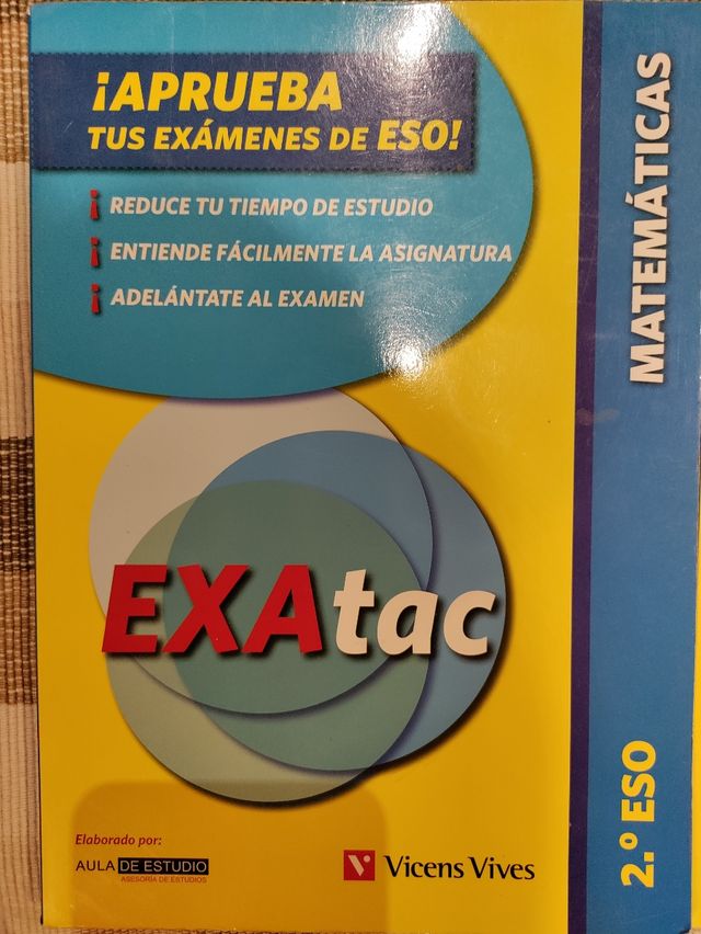 EXATac Vicens Vives 7€ por libro