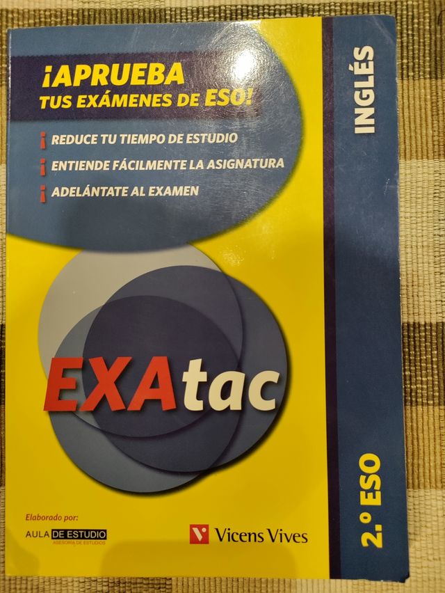 EXATac Vicens Vives 7€ por libro