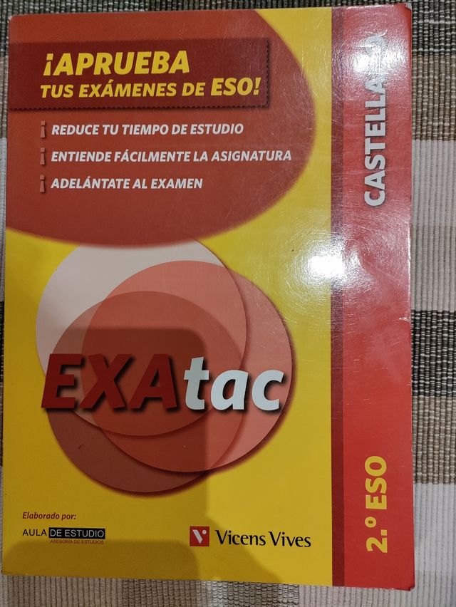 EXATac Vicens Vives 7€ por libro