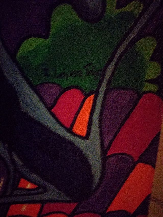 Coleccionismo.Cuadro original.