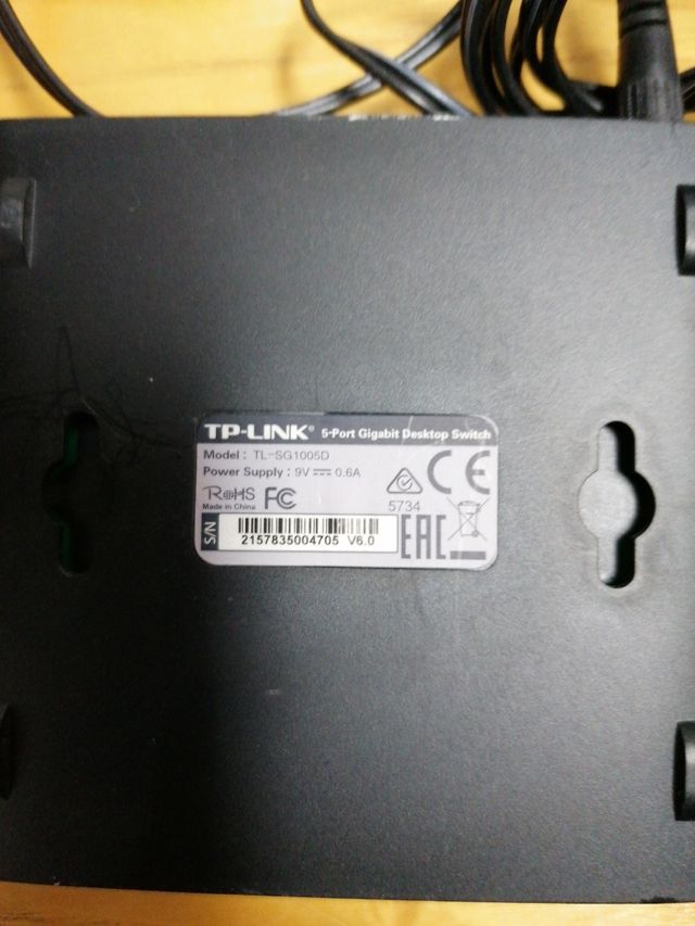 Interruttore TP-LINK TL-SG 1005D