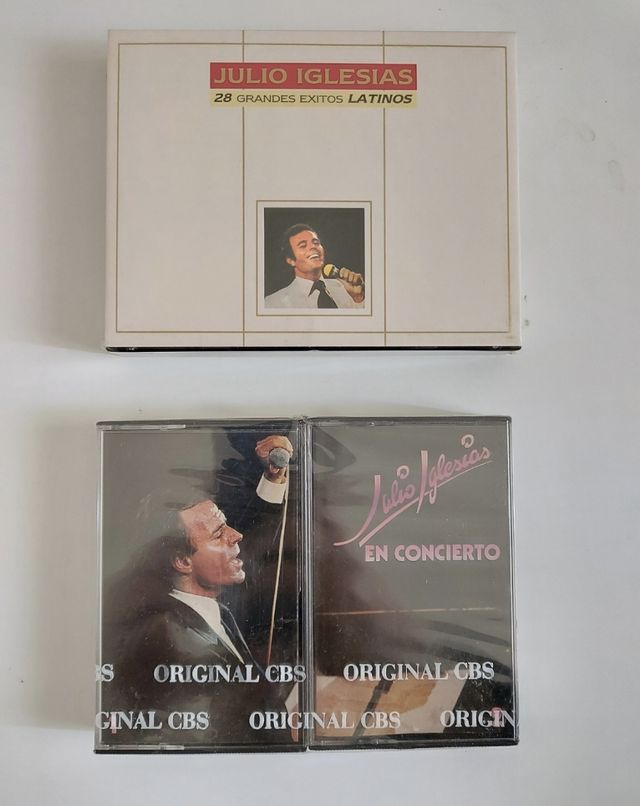 Lote Julio Iglesias precintado
