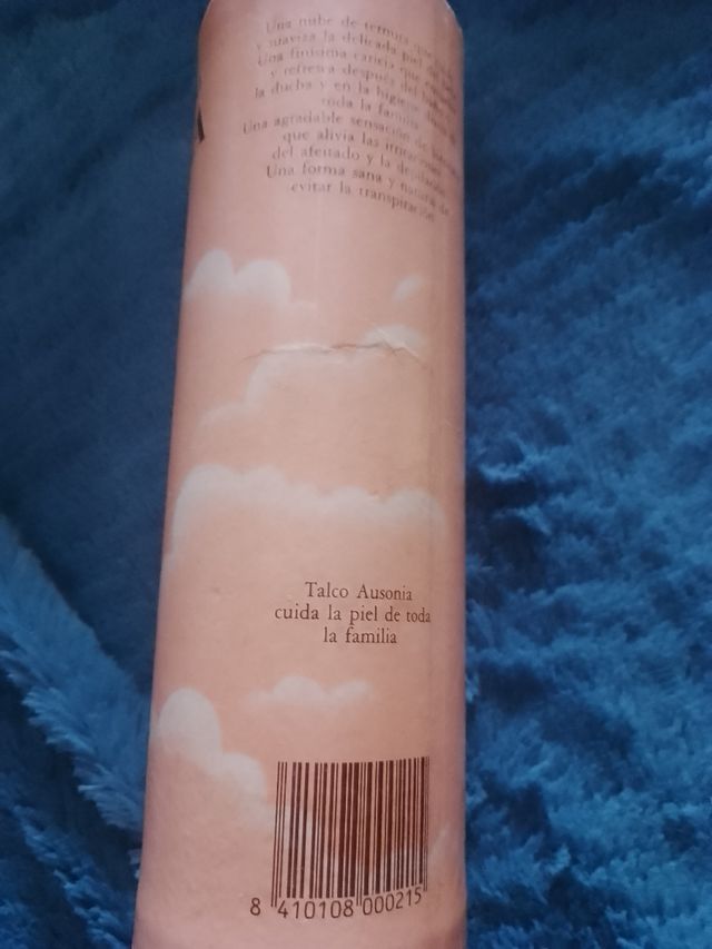 botes polvos talco antiguos