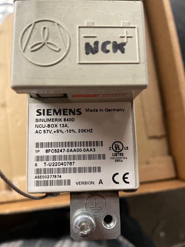 Ncu siemens sinumerik + midulo alimentacion