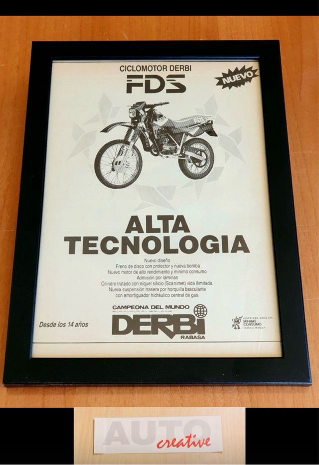 DERBI FDS despiece motor catálogo cuadro