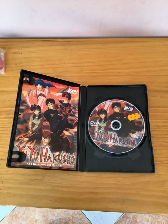 Yu yu hakusho dvd primeros episodios
