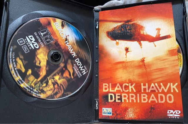 Dvd de Black Hawk Derribado