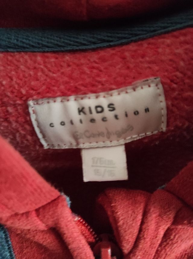 Sudadera Corte Inglés talla 15/16