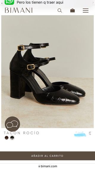 Zapatos tacón bimani de segunda mano por 149 EUR en Majadahonda en WALLAPOP