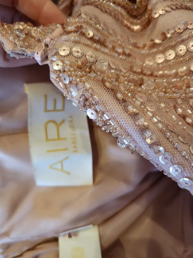 Vestido Fiesta Aire. Talla 38