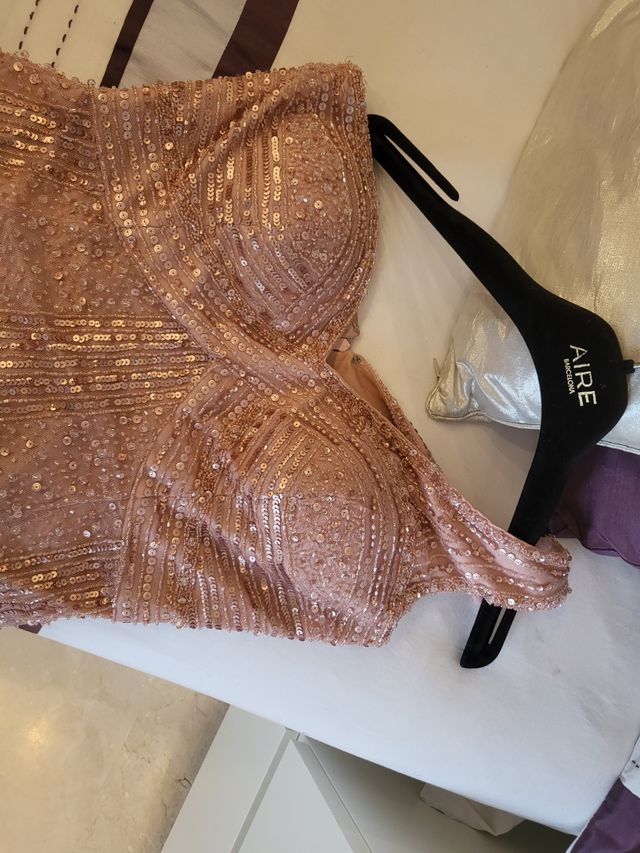 Vestido Fiesta Aire. Talla 38