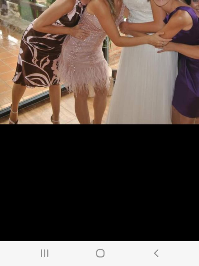 Vestido Fiesta Aire. Talla 38