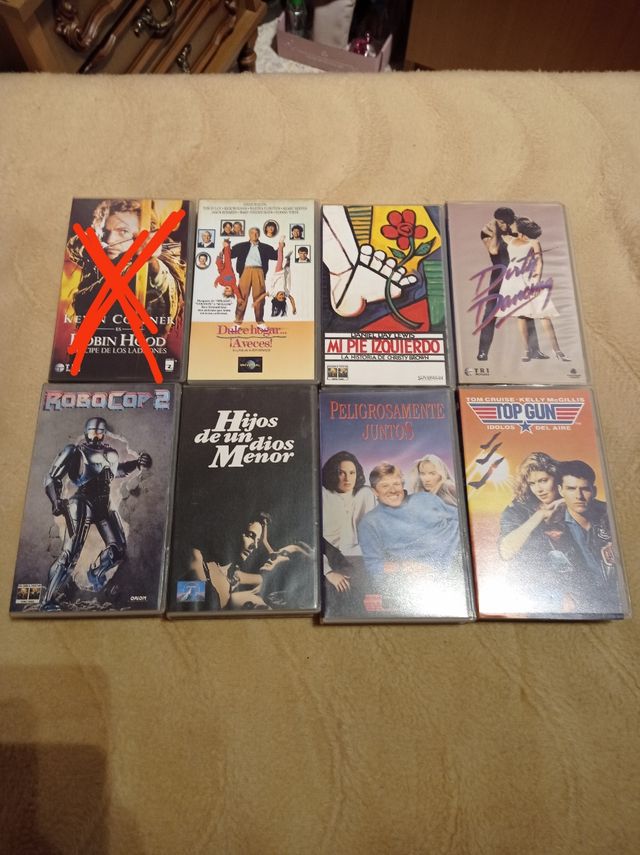 Peliculas VHS originales (Dirty dancing,...)