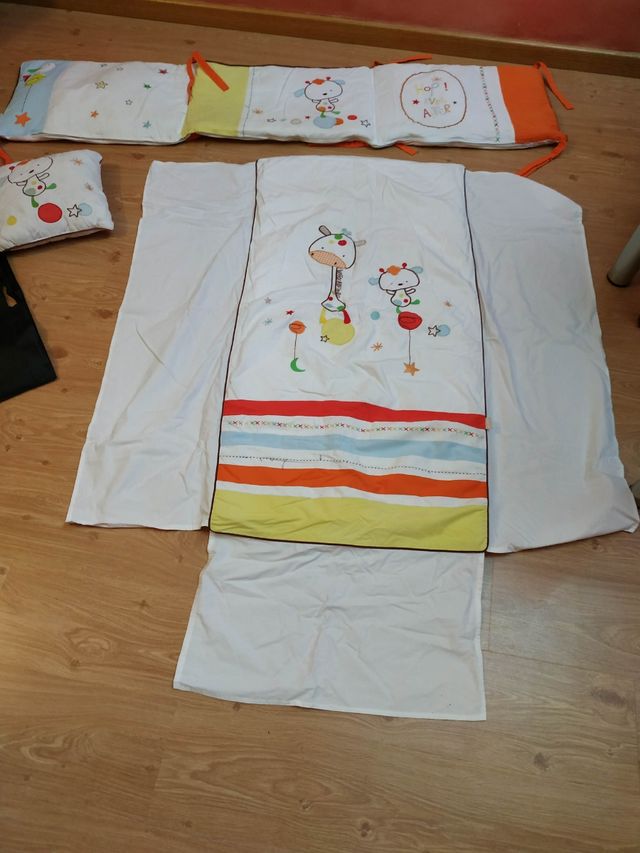 Protector para cuna Pirulos