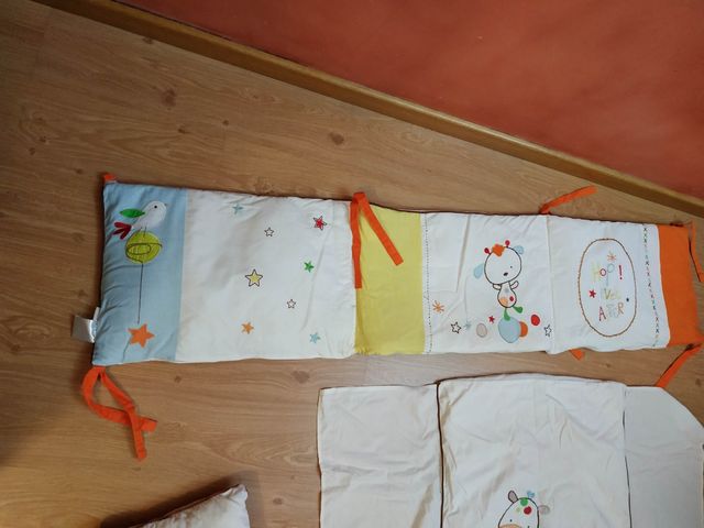 Protector para cuna Pirulos