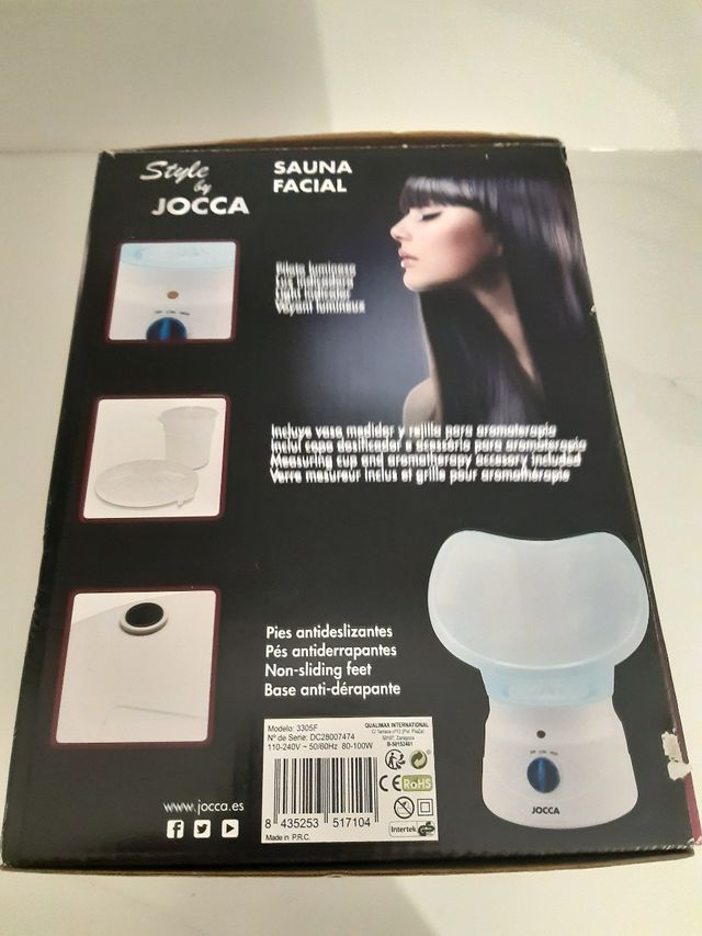 Sauna Facial con Inhalador-100W