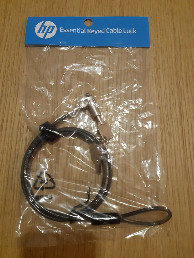 Candado antirobo. Bloqueo de cable de 10mm