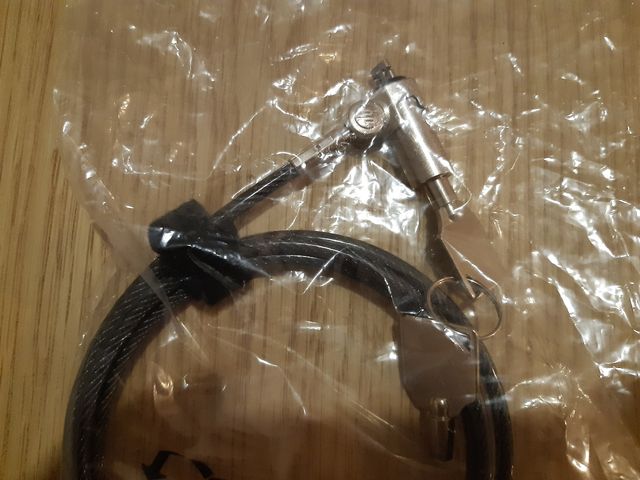 Candado antirobo. Bloqueo de cable de 10mm