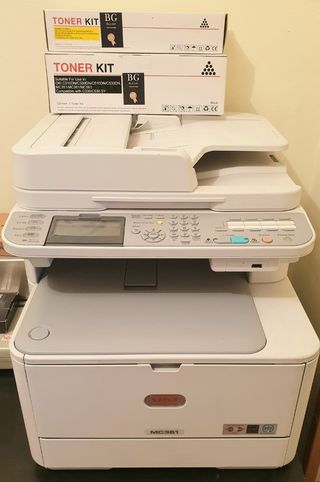 Multifunción OKI MC361. Laser color. de segunda mano por 195 EUR en Madrid  en WALLAPOP
