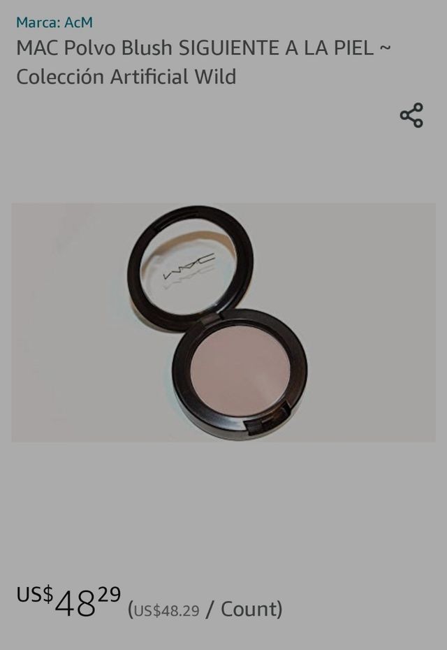 MAC powder blush Wells dressed satin