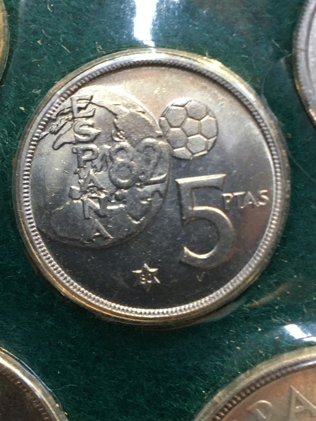 Monedas del Mundial 82 