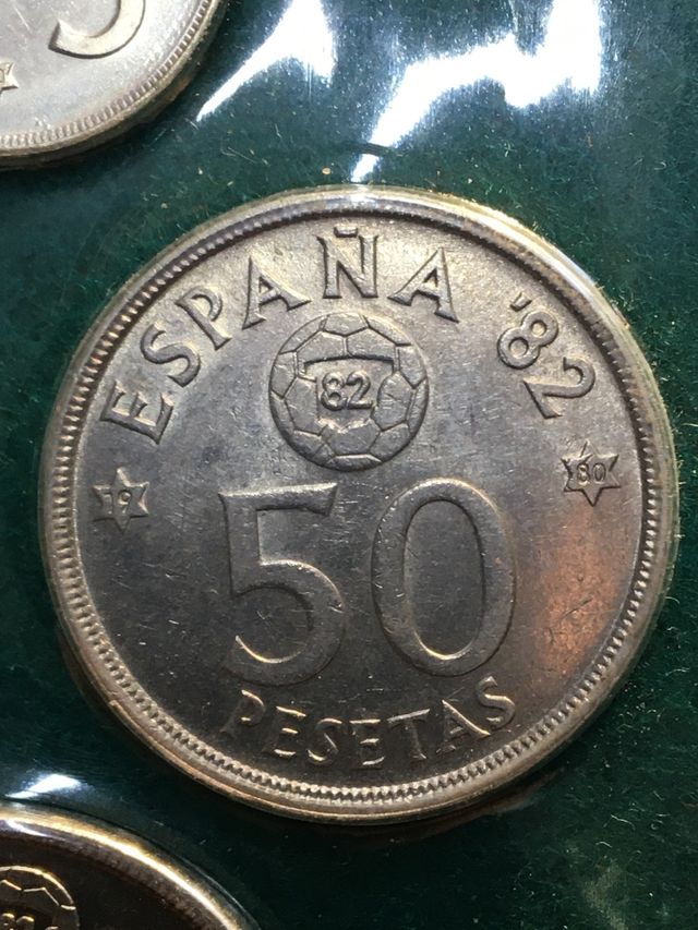 Monedas del Mundial 82 