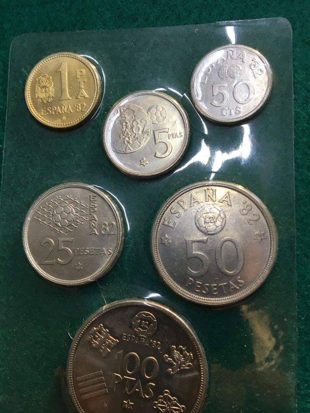 Monedas del Mundial 82 