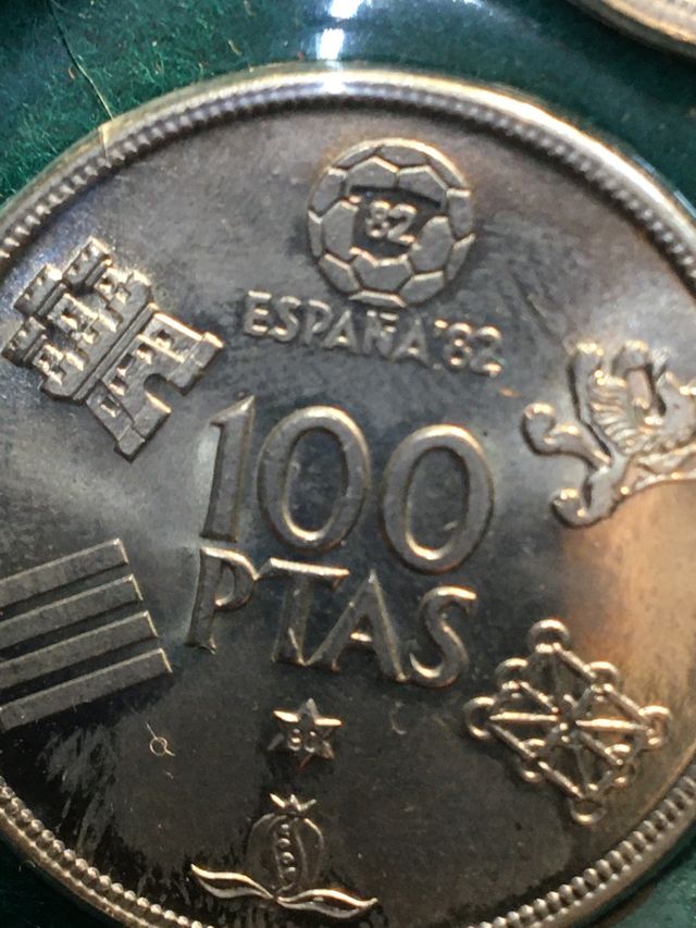 Monedas del Mundial 82 