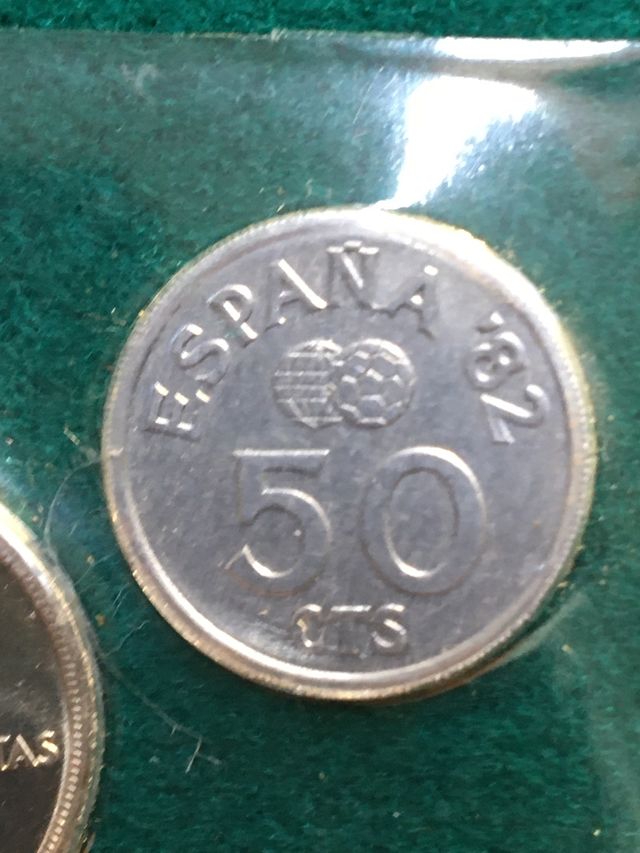 Monedas del Mundial 82 