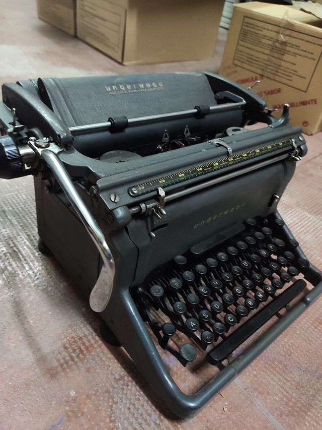 Maquina escribir Underwood 