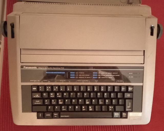 Máquina escribir Panasonic