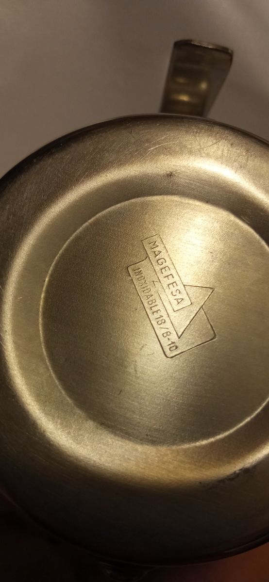 Juego café Magefesa acero inoxidable