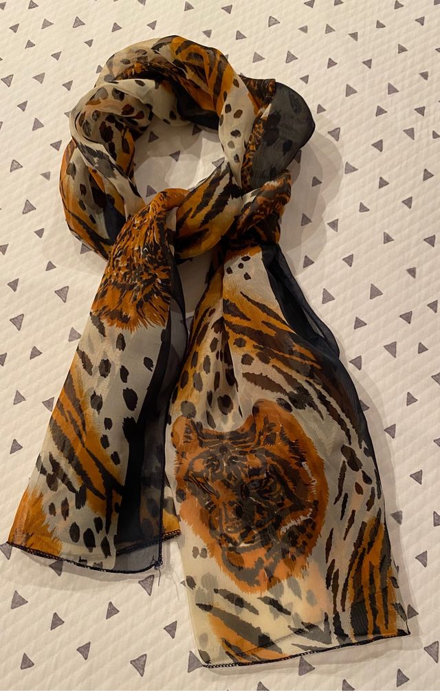 Foulard animal print 