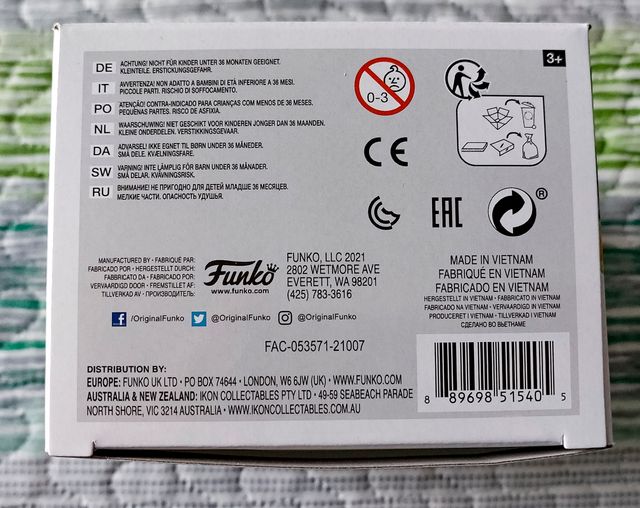 Caja vacia funko Figaro With Cleo (Pinocchio)