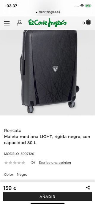 Maleta Roncato de segunda mano en Madrid en WALLAPOP