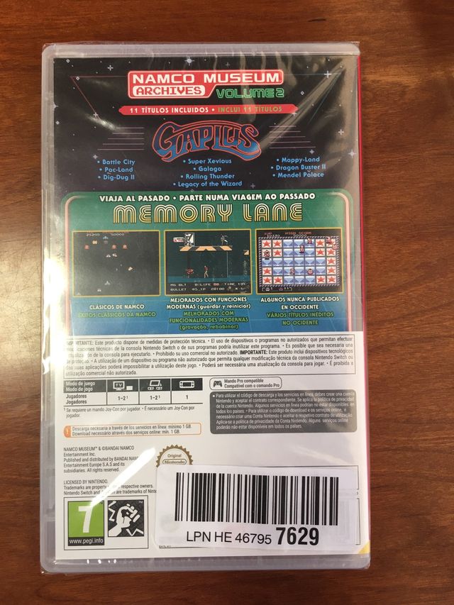 Namco Museum Archives Vol 2 - Switch - Nuevo