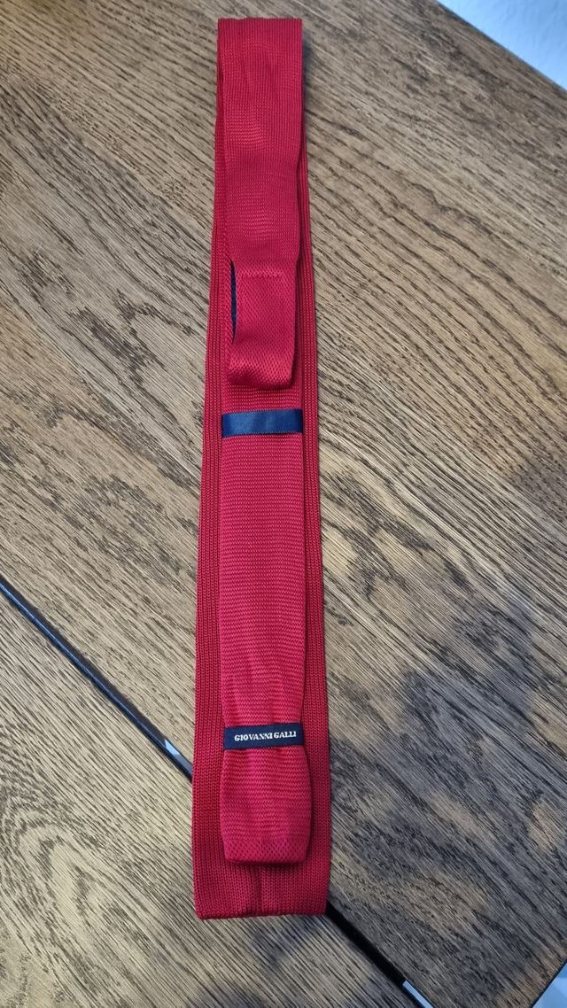 Pack 2 corbatas rojas Giovanni Galli