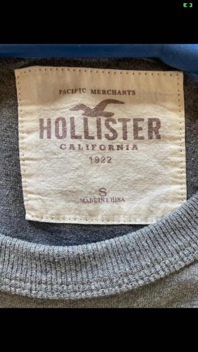 SUDADERA HOLLISTER ORIGINAL TALLA S