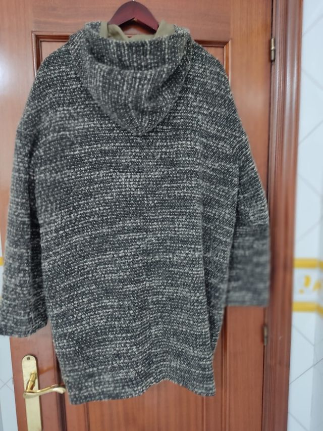 Trenca Marrón Jaspeada