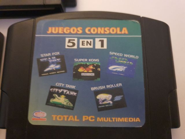 cartuchos para consola total bizak pc