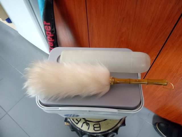 plumero para coche clásico