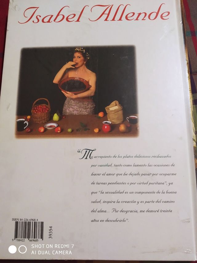 Libro Afrodita (Isabel Allende)