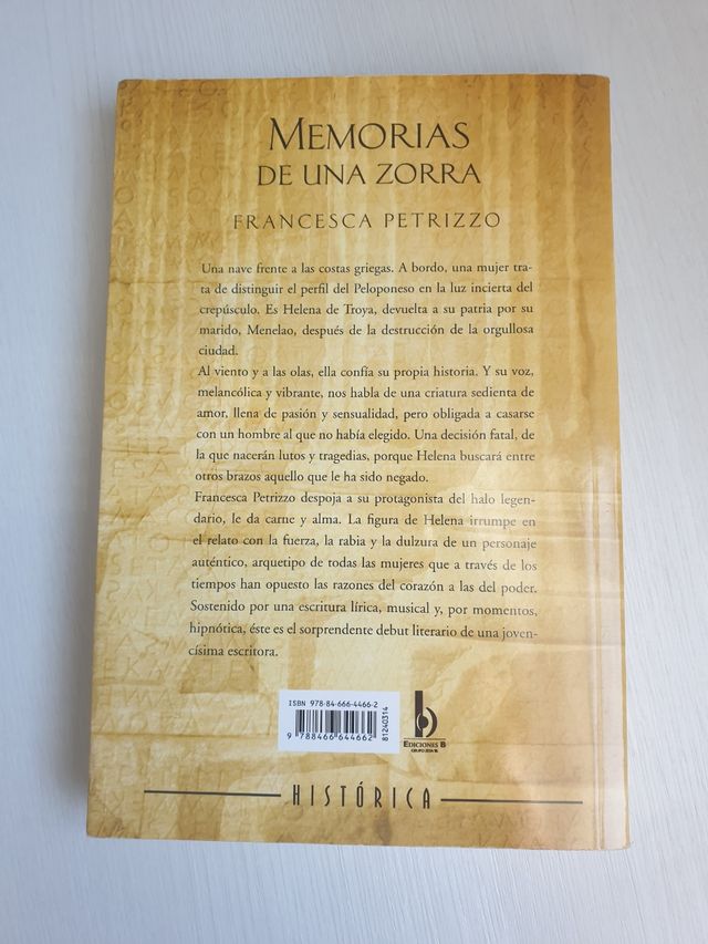 Memorias de una zorra (Francesca Petrizzo)