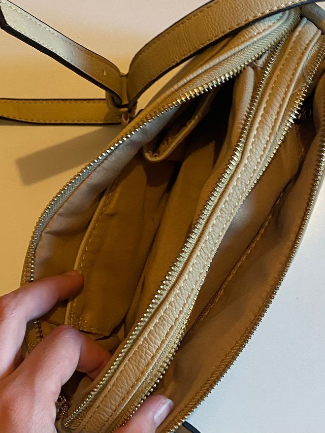 Linda bolsa básica, beis-camel