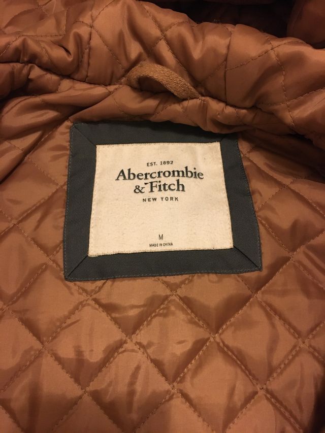 Abrigo chaqueta Abercrombie & Fitch talla M