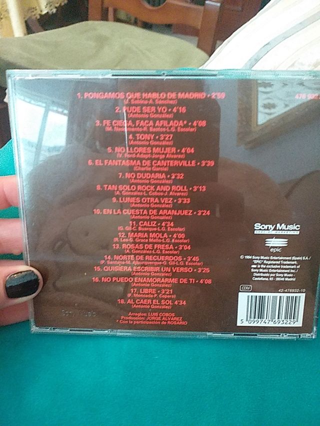 CD,Original de El Unico Antonio Flores