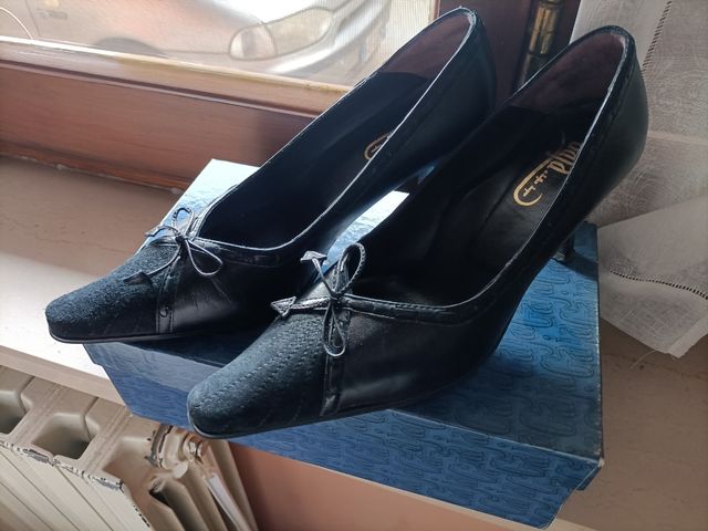 scarpe con tacco décolleté 