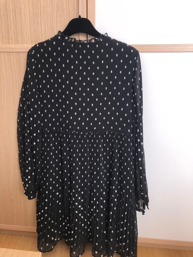 Vestido corto lunares