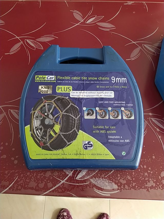 cadena de nieve de aro flexible